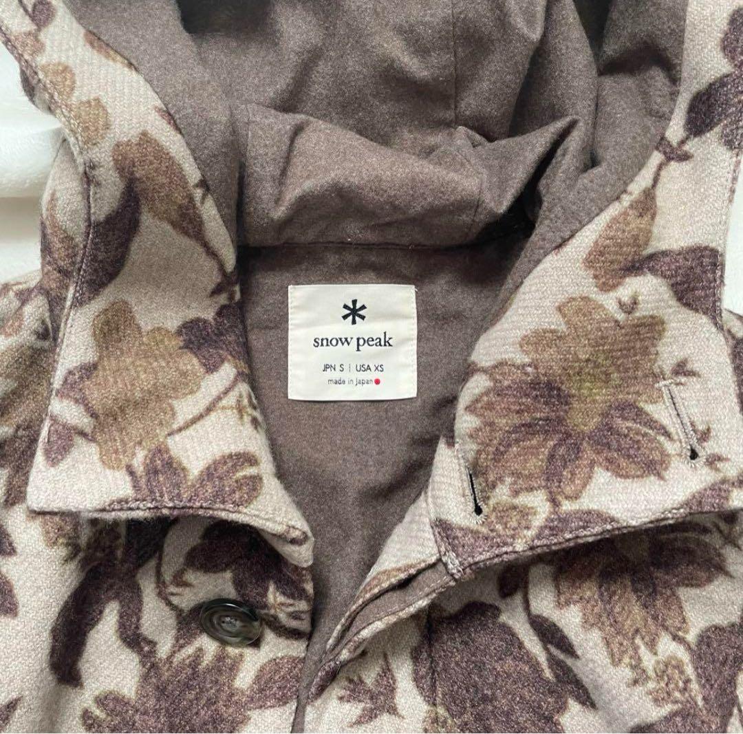 【美品】 peak スノーピークウールモッズコート 定価85,800円
