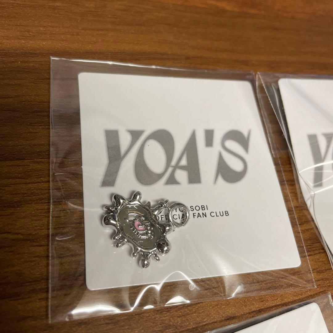 p*e様 YOASOBI ファンクラブ継続特典チャーム4点セット　未開封新品