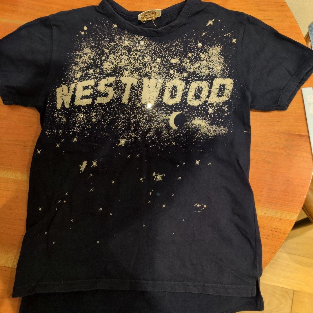 Vivienne Westwood　ミルキーウェイ　 Tシャツ　ストーン付き