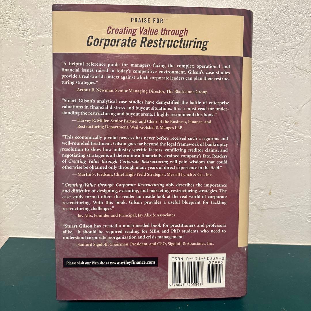 洋書 Creating Value through Corporate Rest