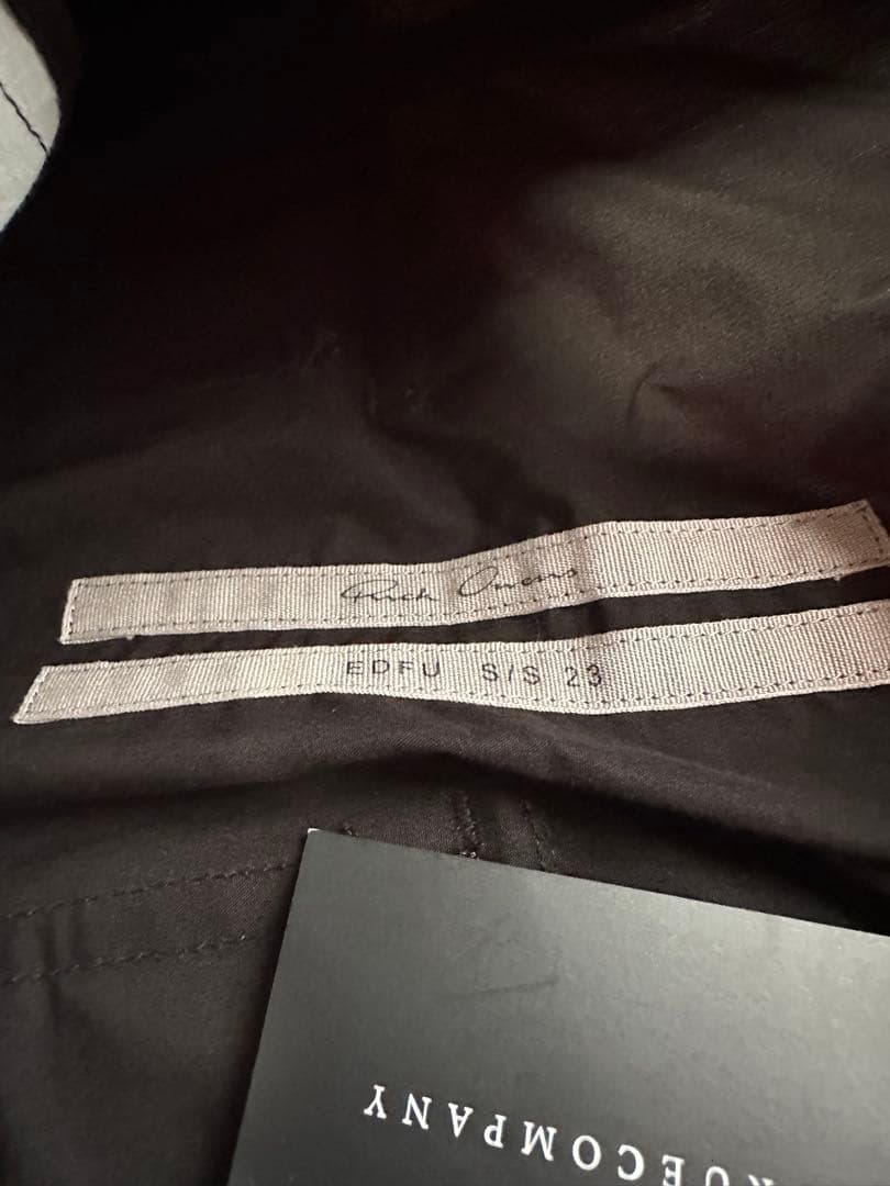 早い者勝ち　格安‼️新品試着のみ　Rric Owens DRAWSTRING