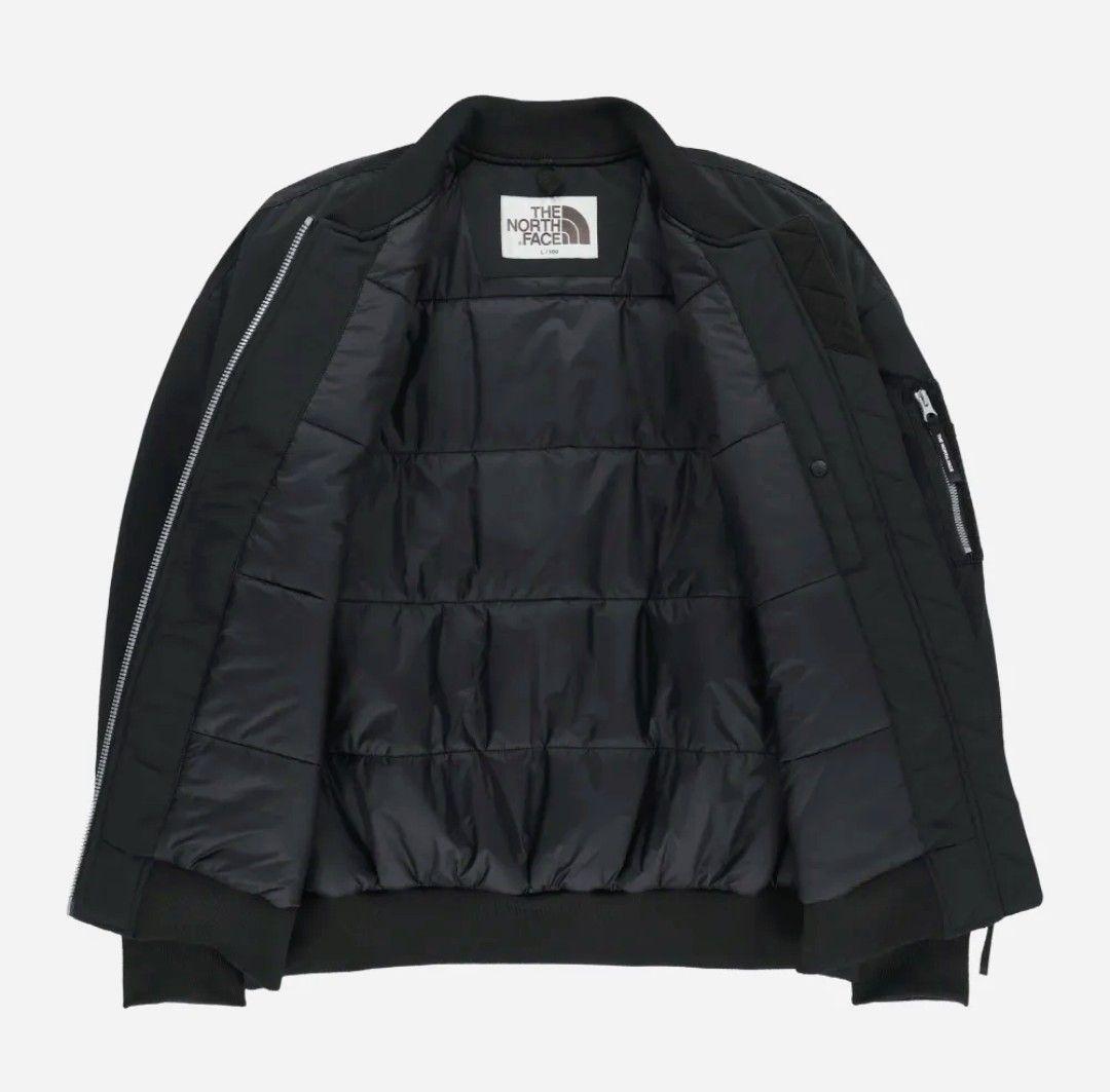 THE NORTH FACE ブラック MA-1 ボンバージャケット　日本未入荷