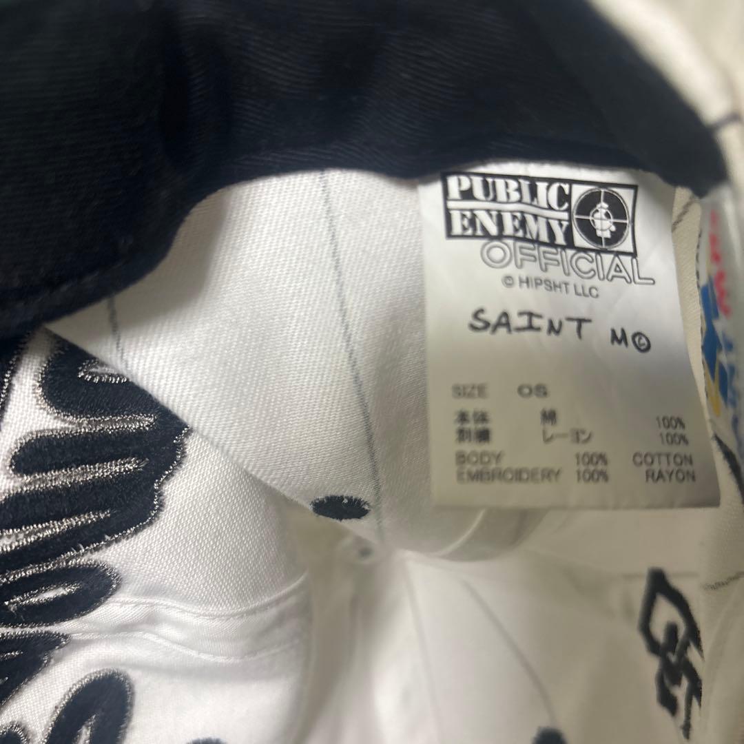 SAINT Mxxxxxx セントマイケル　Public Enemy キャップ