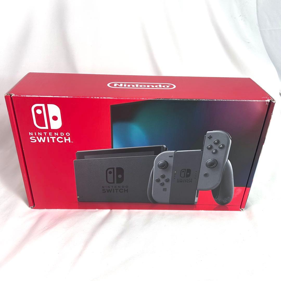 【美品】ニンテンドースイッチ　Nintendo Switch グレー　付属品完備