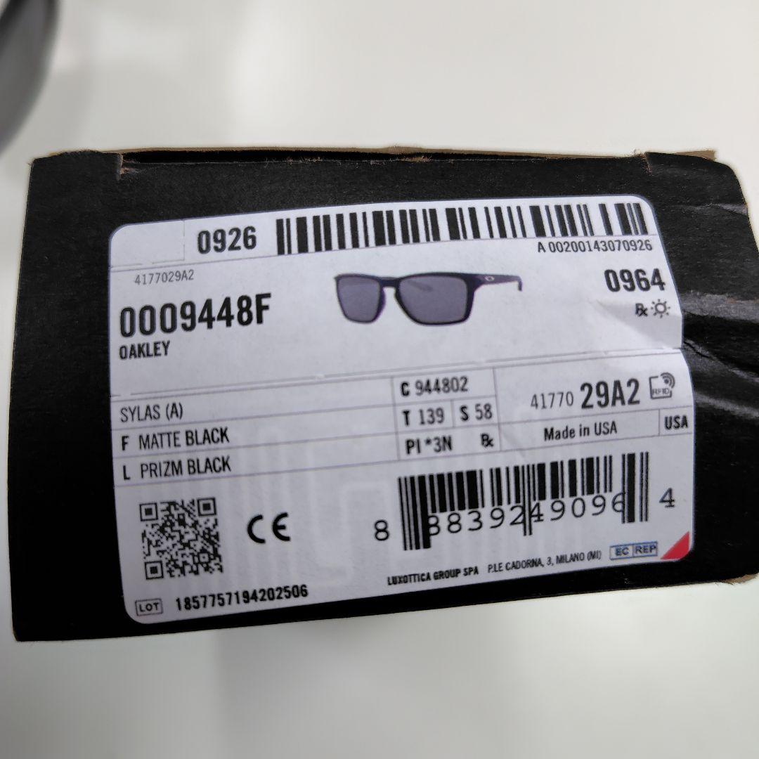 オークリー サングラス OO9448F-0258 SYLAS サイラス