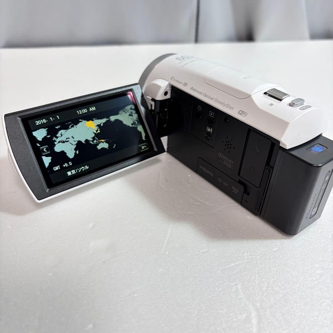 未使用級 SONY HANDYCAM HDR-CX680 ビデオカメラレコーダー