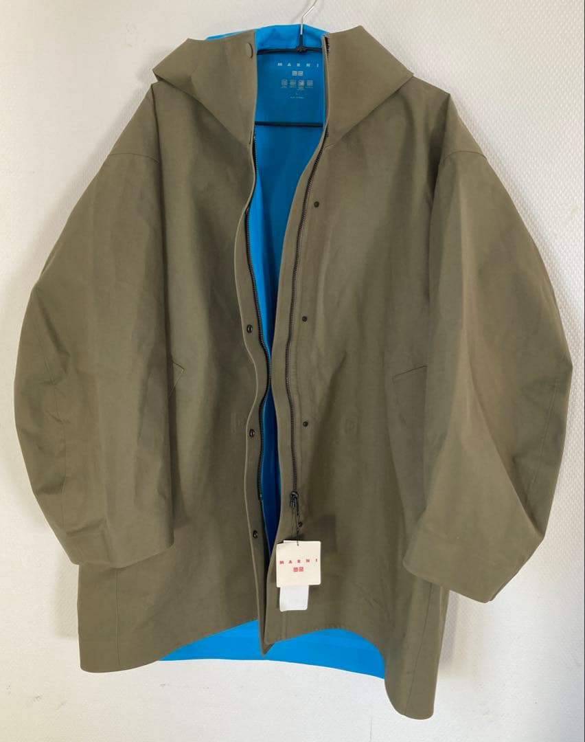 新品未使用タグ付＊UNIQLO and MARNIブロックテックハーフコートL