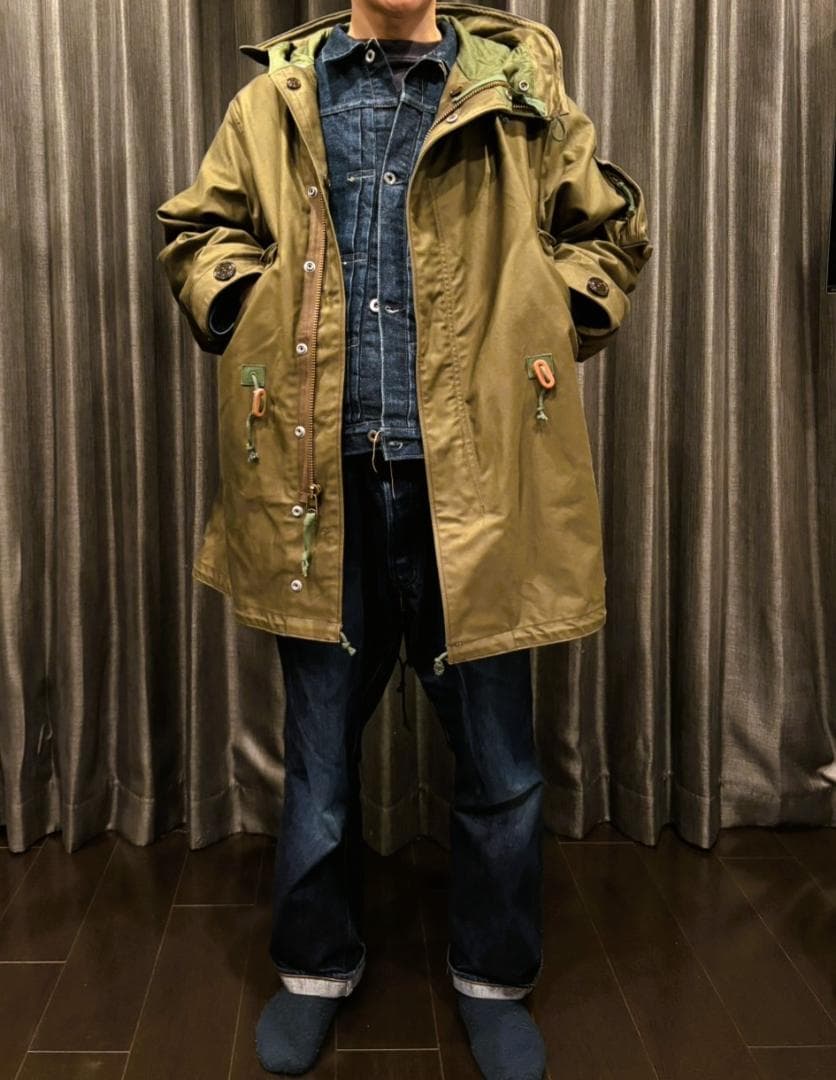 【着画あり】フリーホイーラーズ★M-1948 PARKA-SHELL★ビンテージ