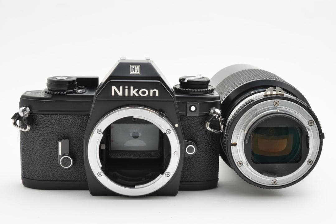ニコン EM＋NIKKOR 80-200mm F4.5 カメラ 純正レンズセット