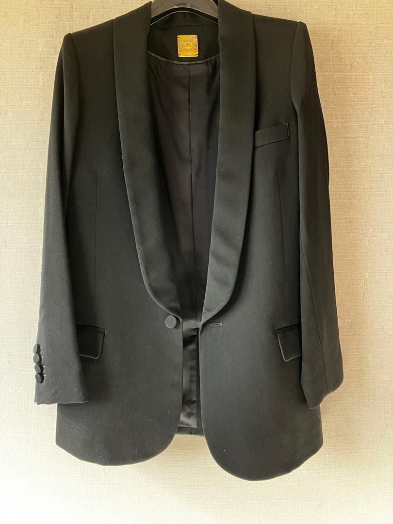 美品 MUSE de Deuxieme Classe テーラードジャケット　黒