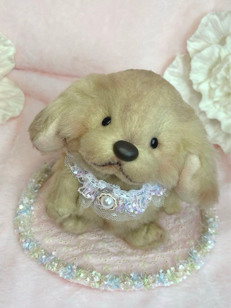 ハンドメイドぬいぐるみ☆★ゴールデンレトリバーの赤ちゃん・ゴールド