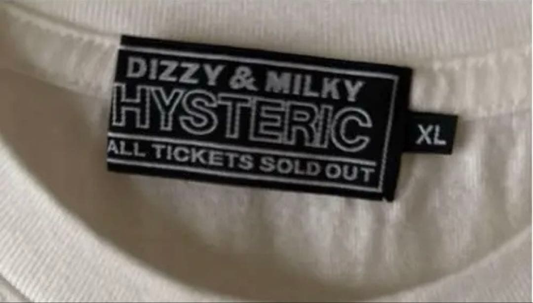 HYSTERIC GLAMOUR MAJOR WORLD TOUR ノースリーブ