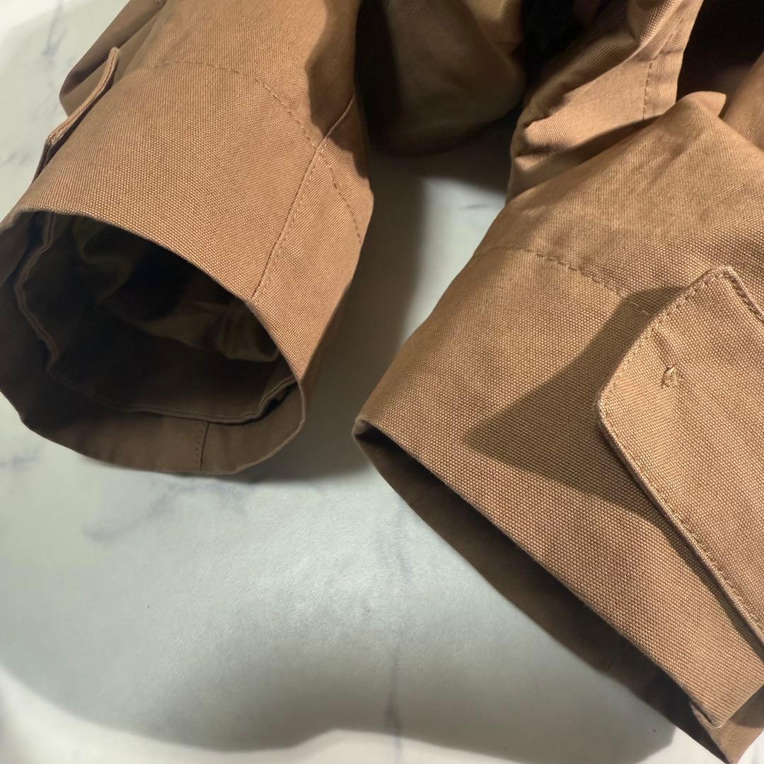 極美品　Max Mara The Cube キャメル　ステンカラーコート　S