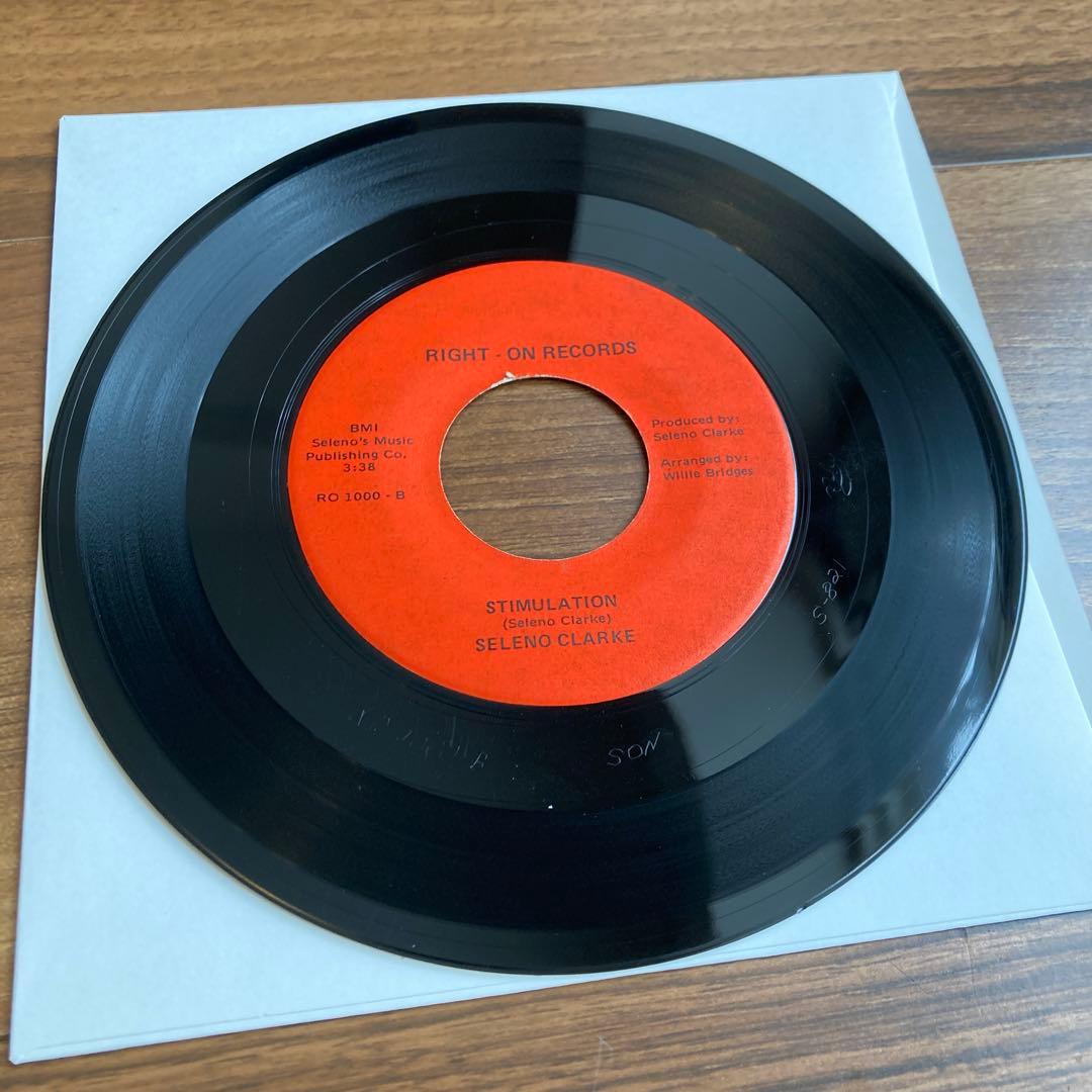 SELENO CLARKE / STIMULATION 7インチレコード