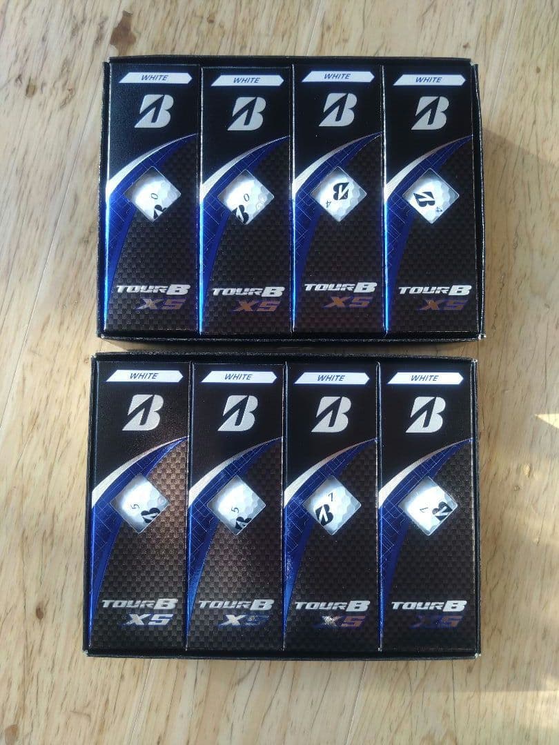 新品未使用ブリヂストンゴルフボール TOUR B XS (24個)