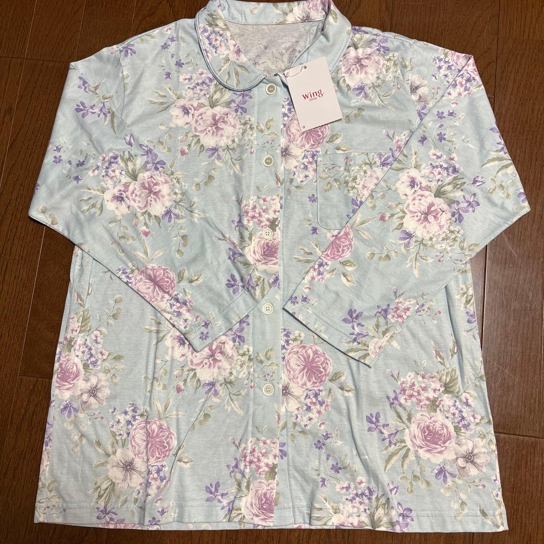 デュピン325【ワコール】婦人パジャマ 長袖・長パンツ Lサイズ