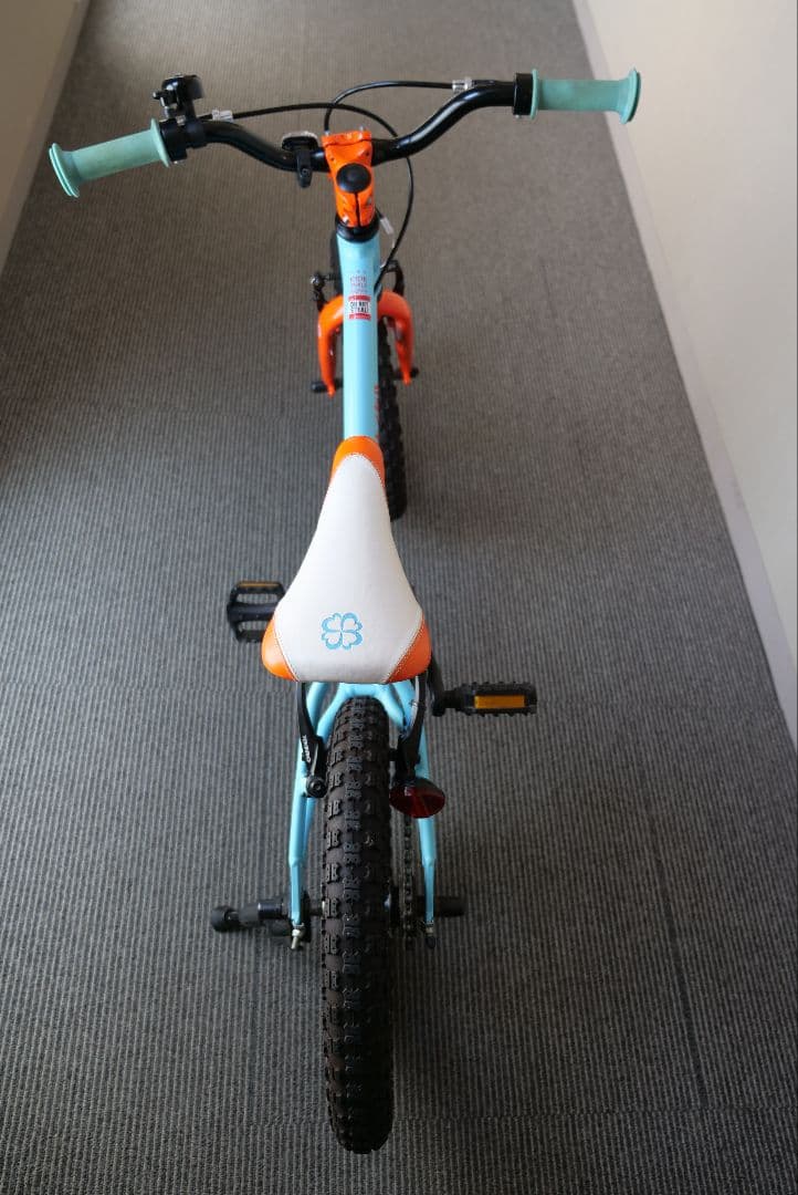 y*0様 送料込 ヨツバサイクル 16インチ ラムネブルー 中古品