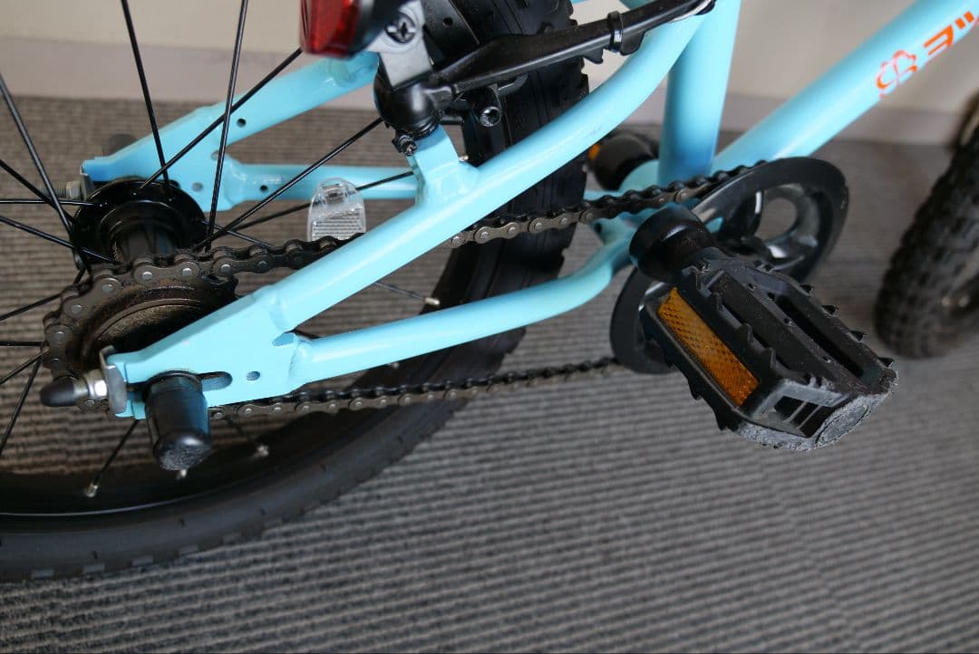 y*0様 送料込 ヨツバサイクル 16インチ ラムネブルー 中古品