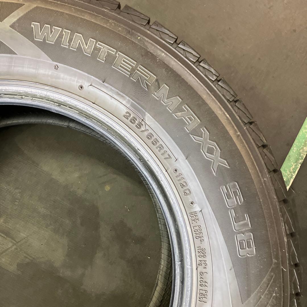 265/65R17 4本セット ダンロップWINTERMAXX SJ8ランクル
