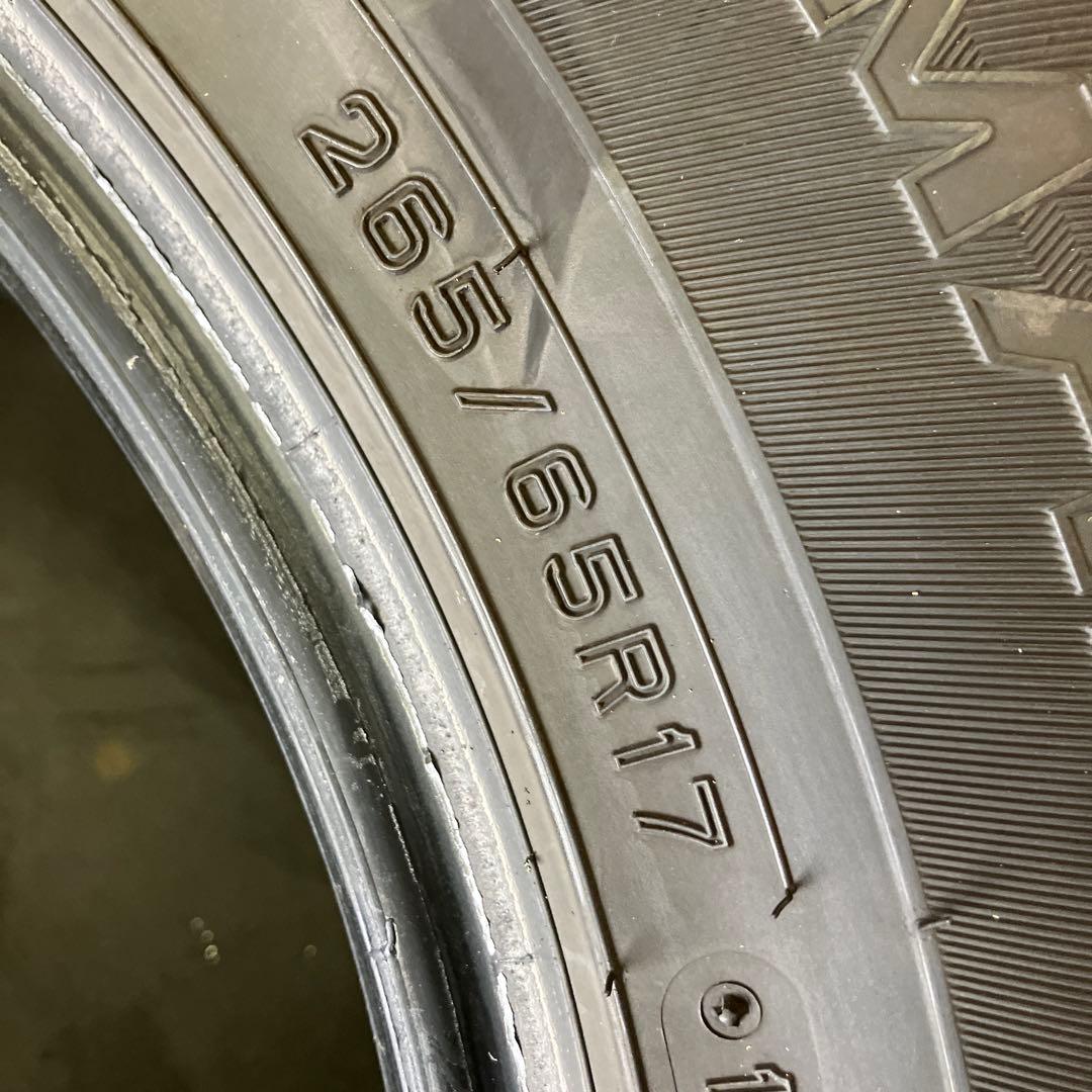 265/65R17 4本セット ダンロップWINTERMAXX SJ8ランクル