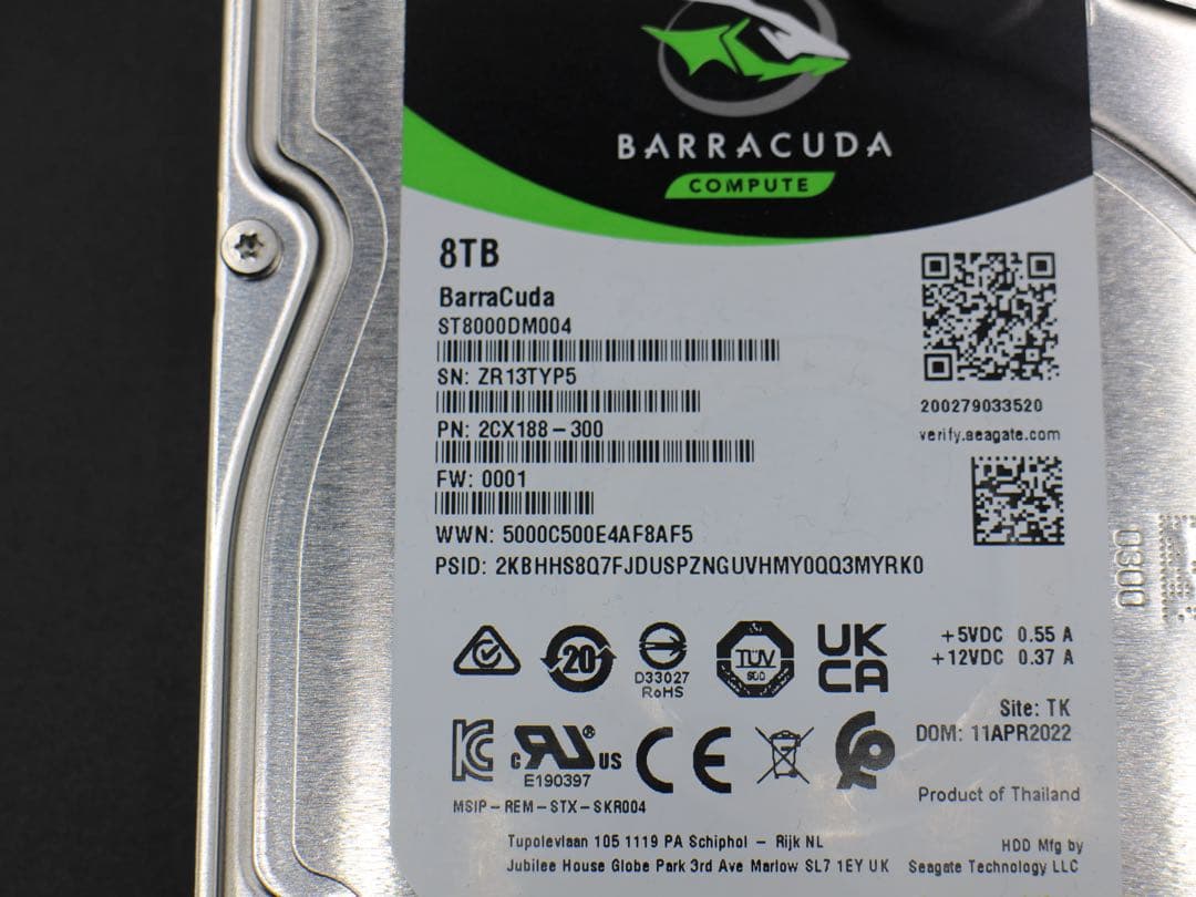 SEAGATE HDD 8TB ST8000DM004 ハードディスク 31
