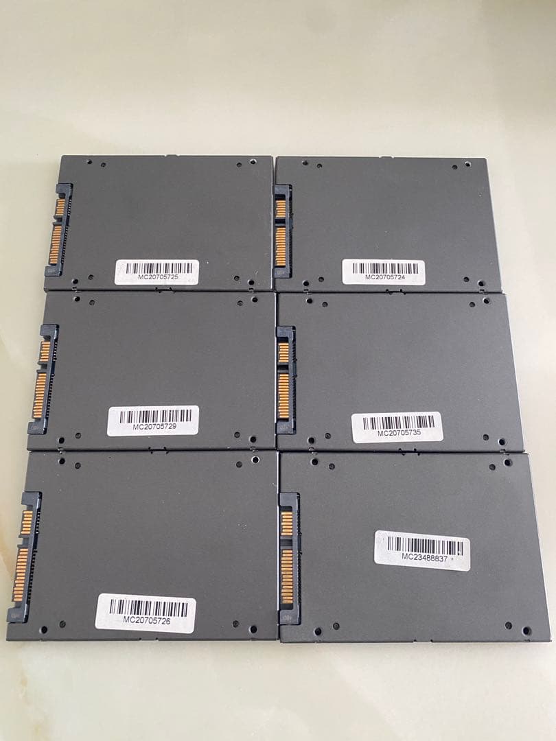 K ingston 2.5インチSSD 480GB 6枚セット