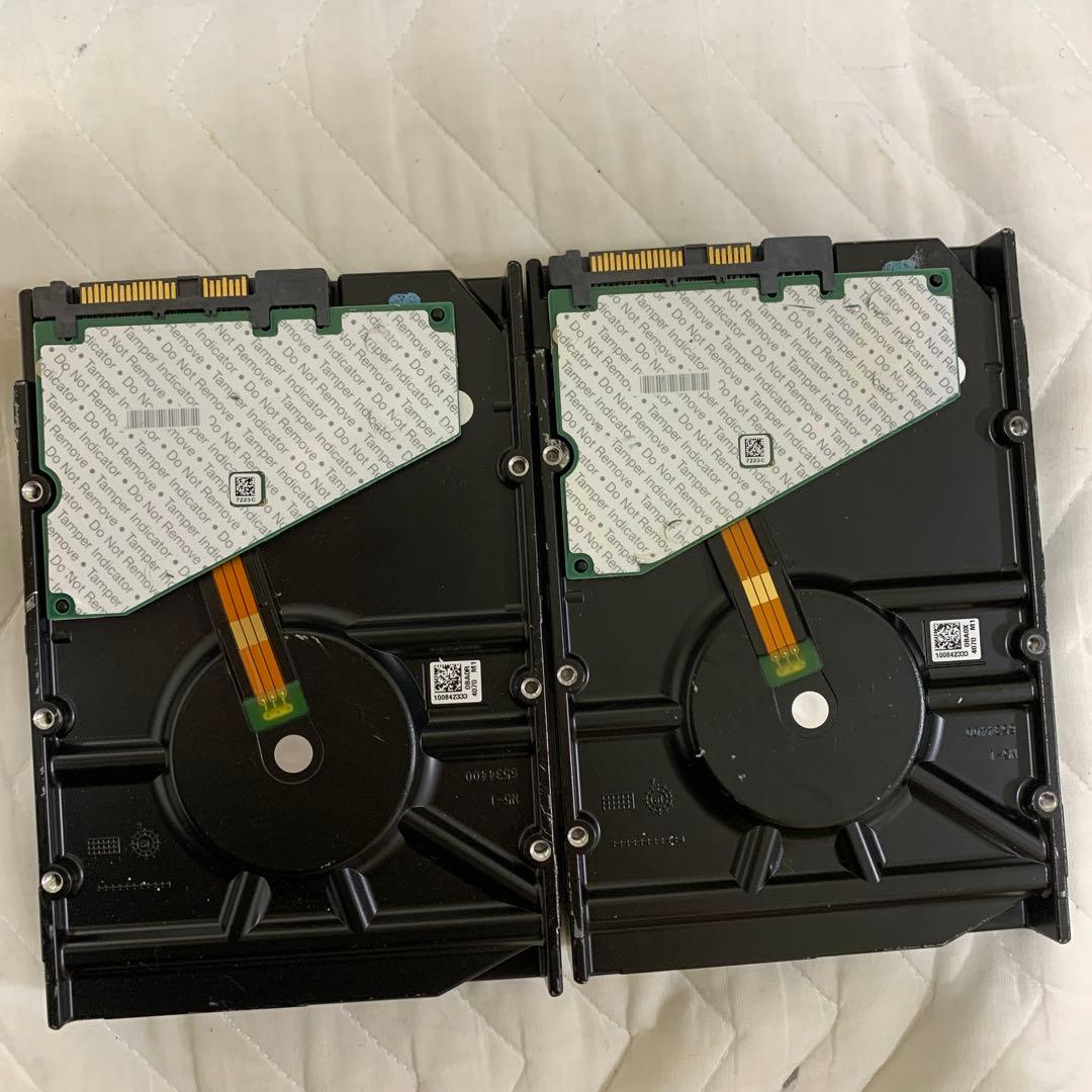Seagate Exos 7E8 8TB SAS HDD 2台セット ジャンク