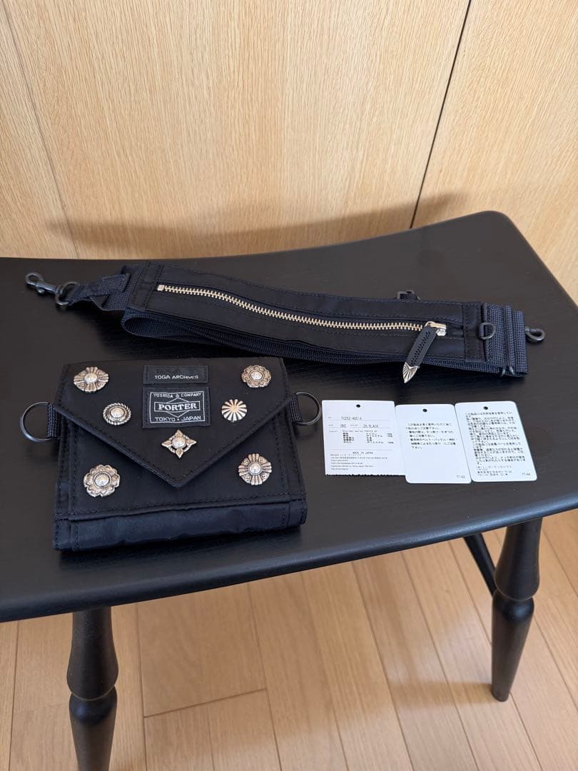 TOGA x PORTER SHOULDER WALLET 黒