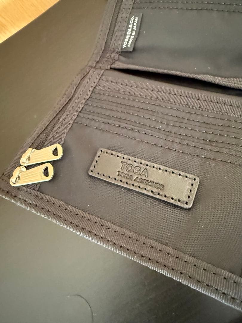 TOGA x PORTER SHOULDER WALLET 黒