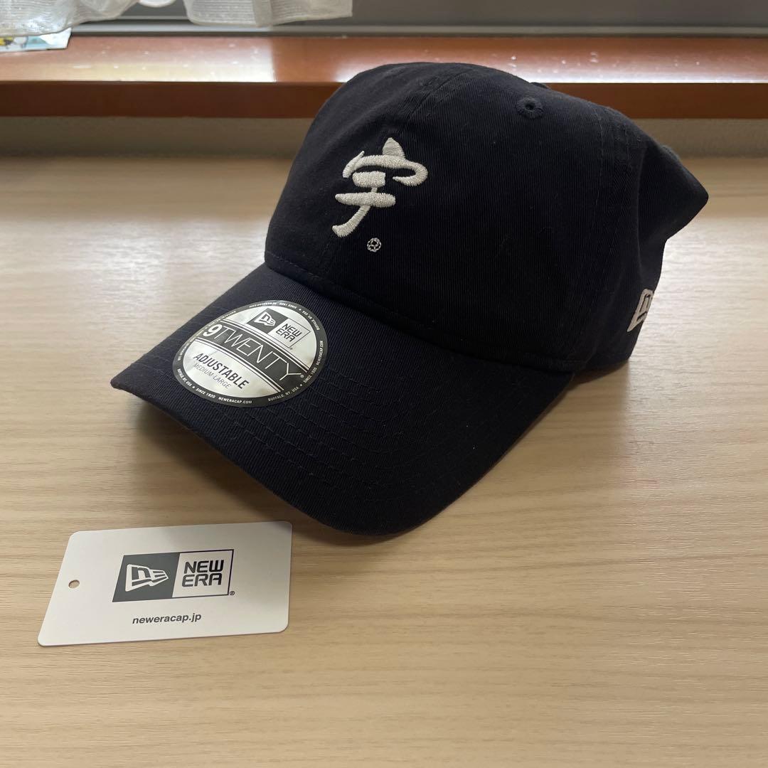 美品！宇ち多\" NEWERA 9TWENTY M/L キャップ ネイビー