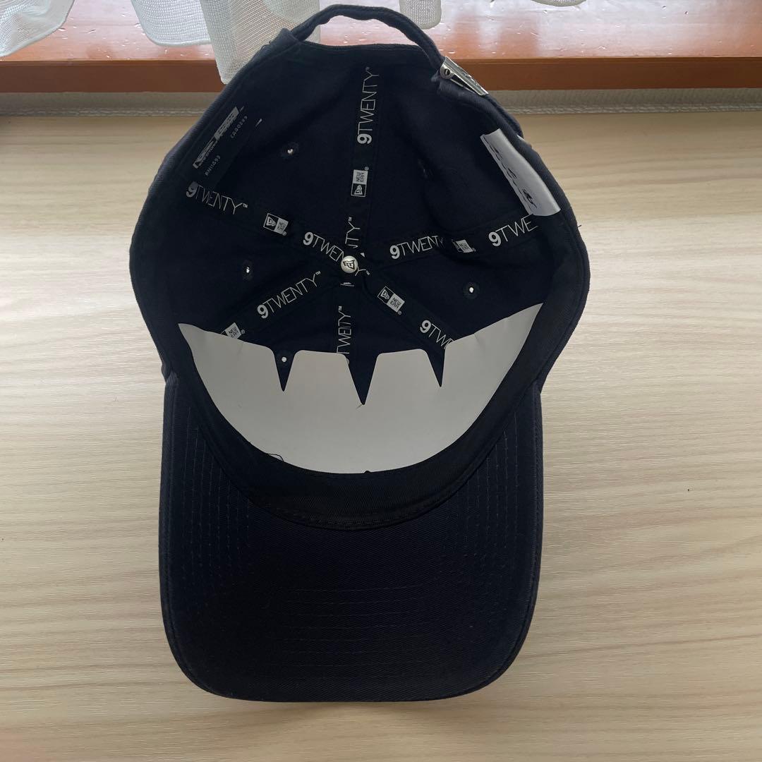 美品！宇ち多\" NEWERA 9TWENTY M/L キャップ ネイビー