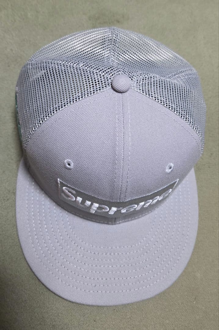 Supreme グレー トラッカーキャップ 7 1/4