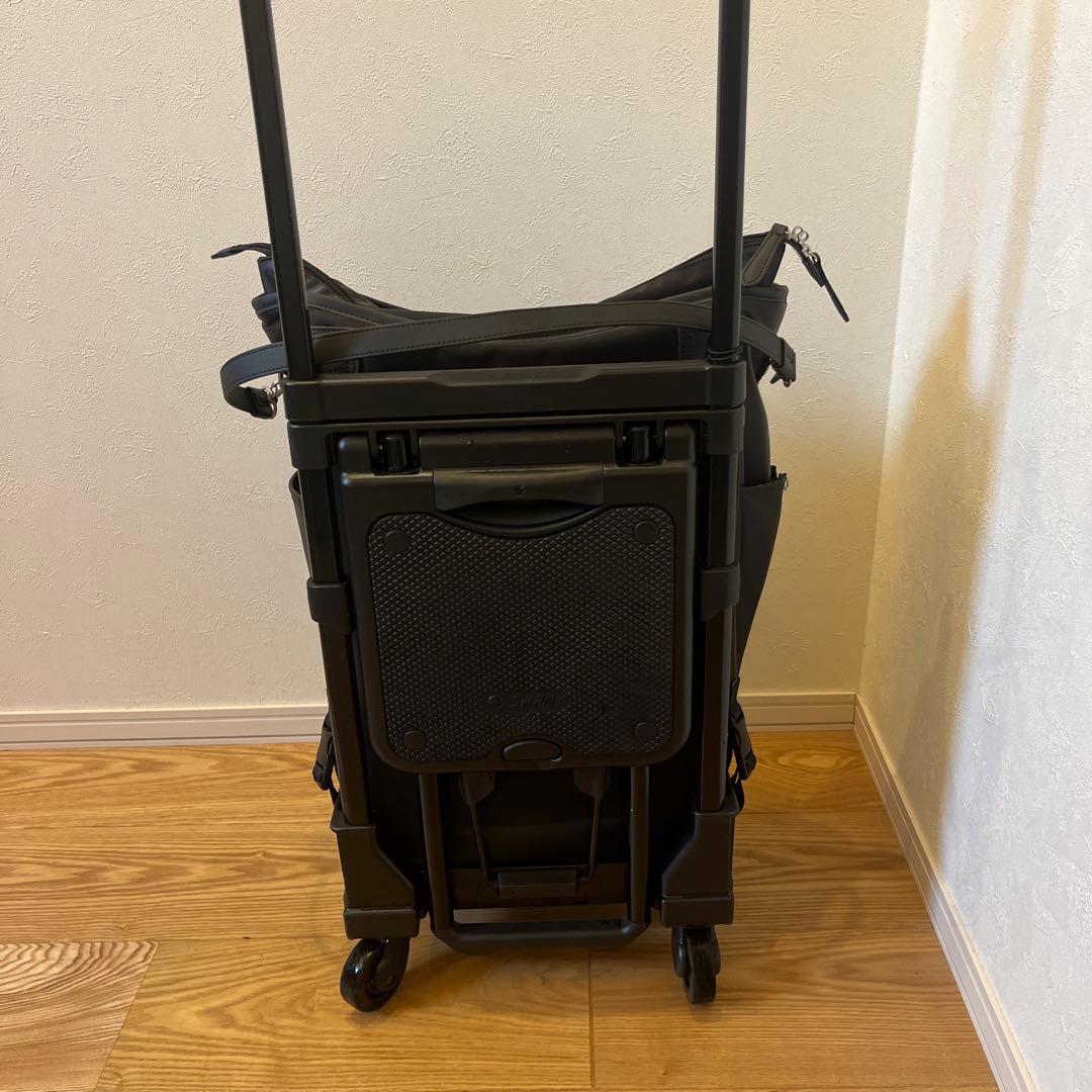 SWANY スワニー　キャリーバッグ　座面付きD-202 ミルダ　ブラック 美品