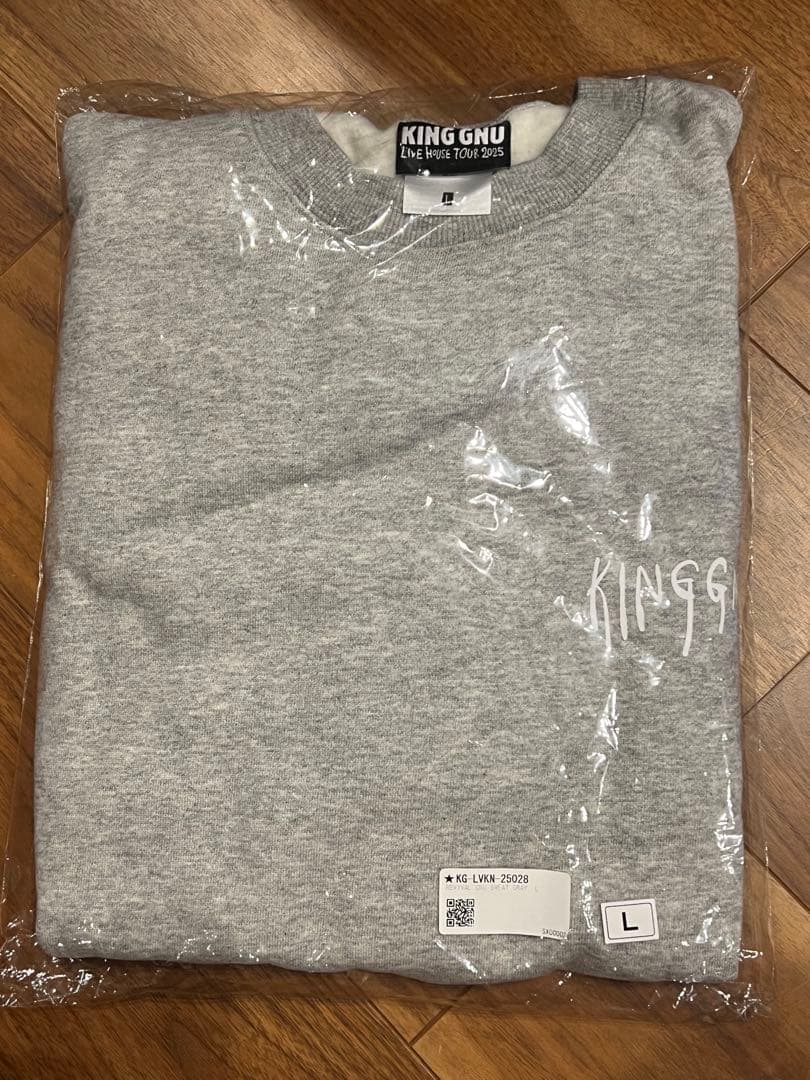 【新品未使用】KING GNU REVIVAL GNU SWEAT Lサイズ