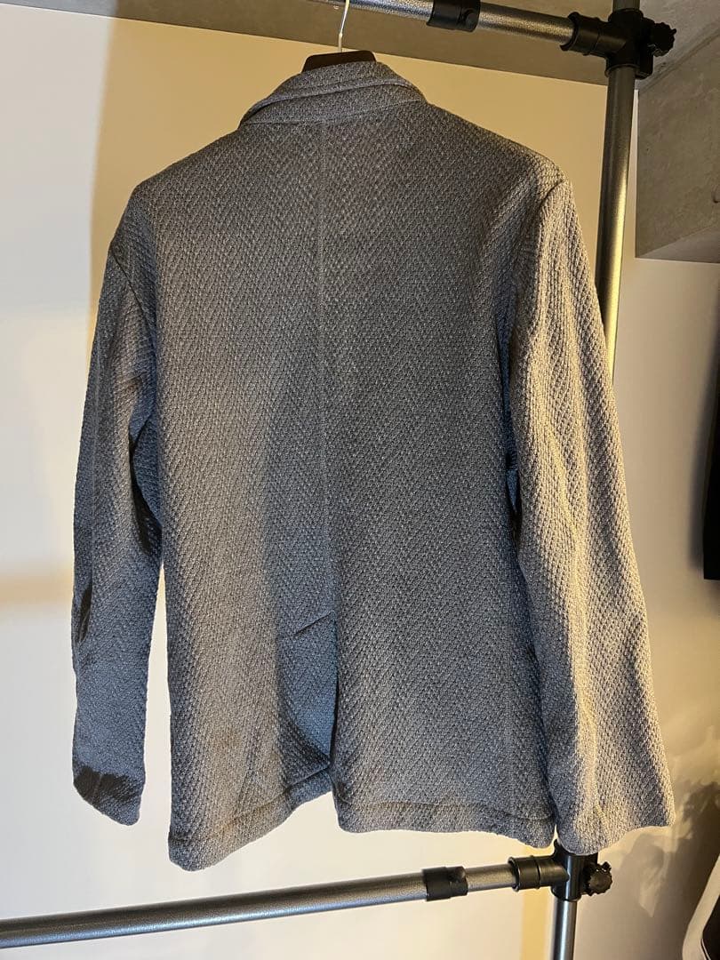 【極美品】SHIPS TEXBRIDメッシュジャケットXL グレー 洗える 春夏