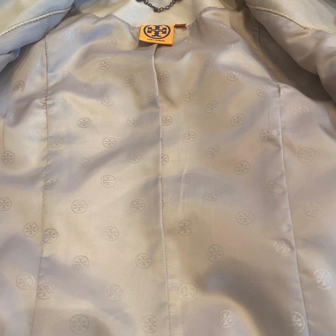Tory Burch　トレンチコート ベージュ ベルト付き ７号　サイズ2
