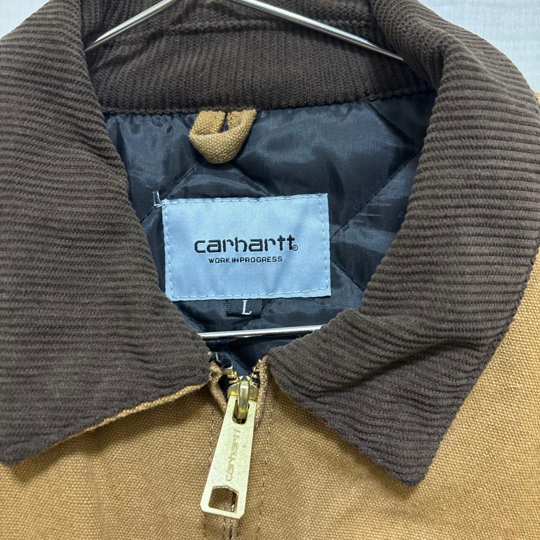 お*け様 Carhartt デトロイトジャケット　WIP ダブルジップ　キルティ