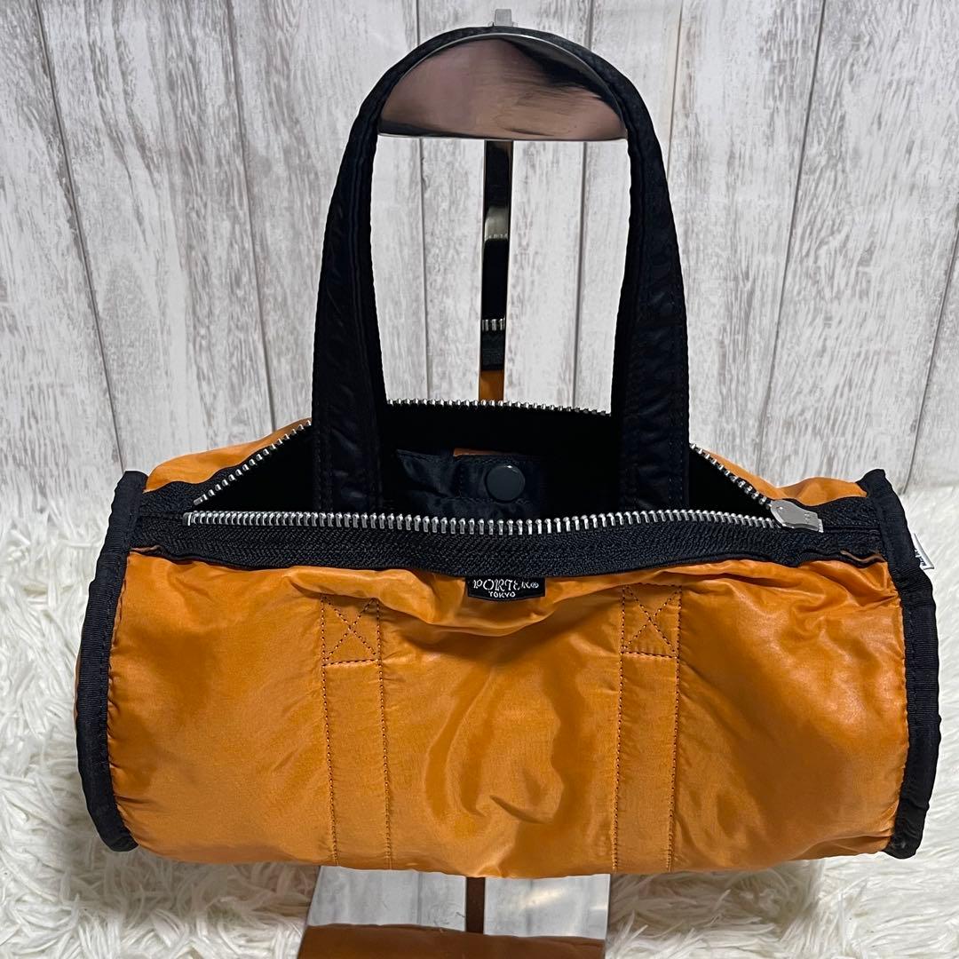 まっちゃポーター PORTER タンカー ミニボストン ダッフルバッグ 黒