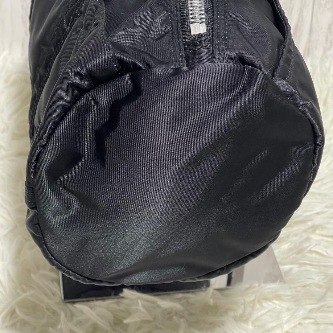 まっちゃポーター PORTER タンカー ミニボストン ダッフルバッグ 黒