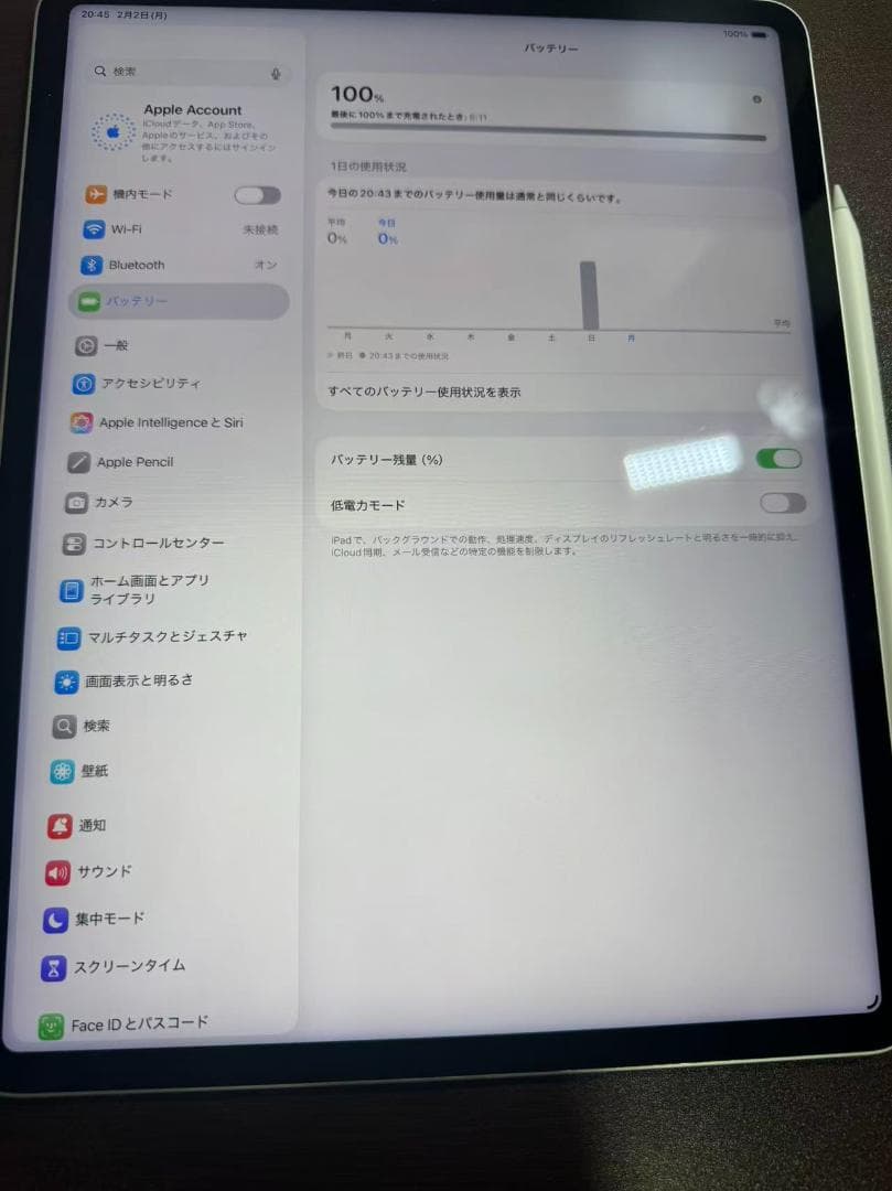 iPad Pro 12.9 第6世代 512GB Apple Pencil２