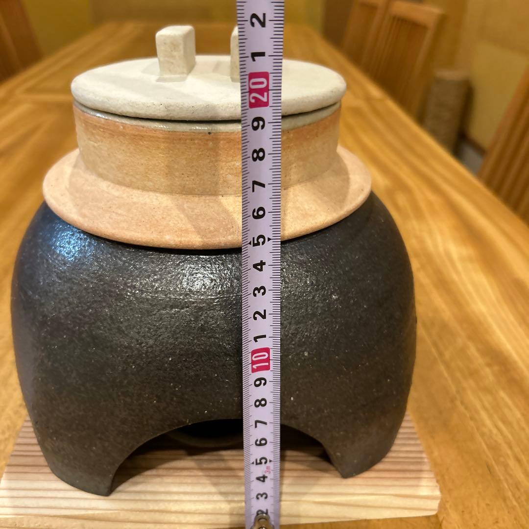 閑心窯 大杉康伸　かまどはん 白×黒