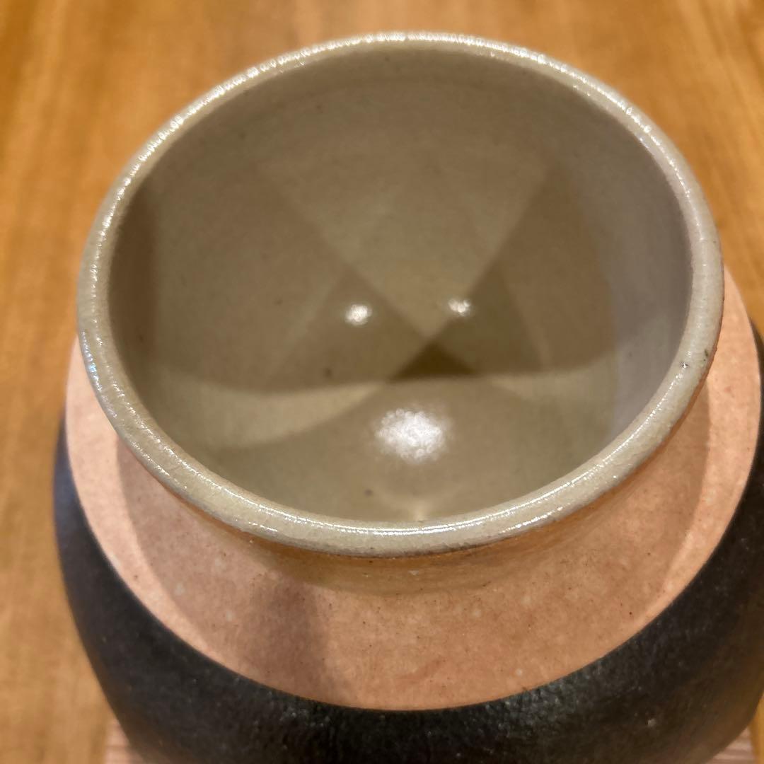 閑心窯 大杉康伸　かまどはん 白×黒