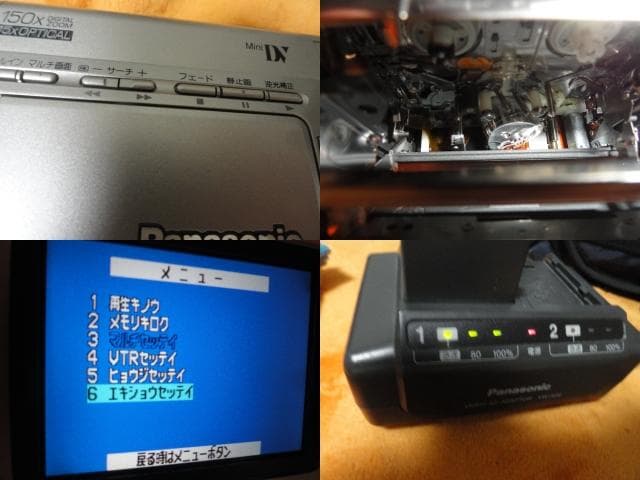 録画・再生・ダビングＯＫ◆パナ　NV-C-５　美品
