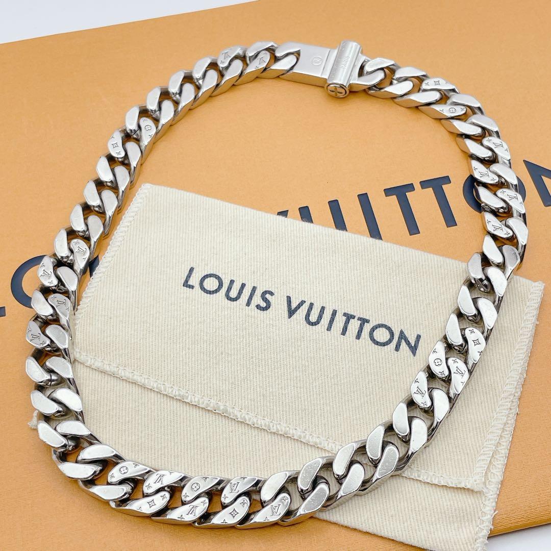 LOUIS VUITTON コリエ　チェーン　リンクス　ネックレス　喜平