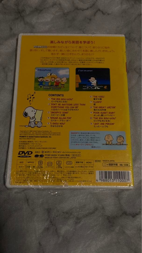 【☆あなたの希望価格遠慮なくコメ下さい☆】スヌーピー・ザ・ミュージカル(DVD)