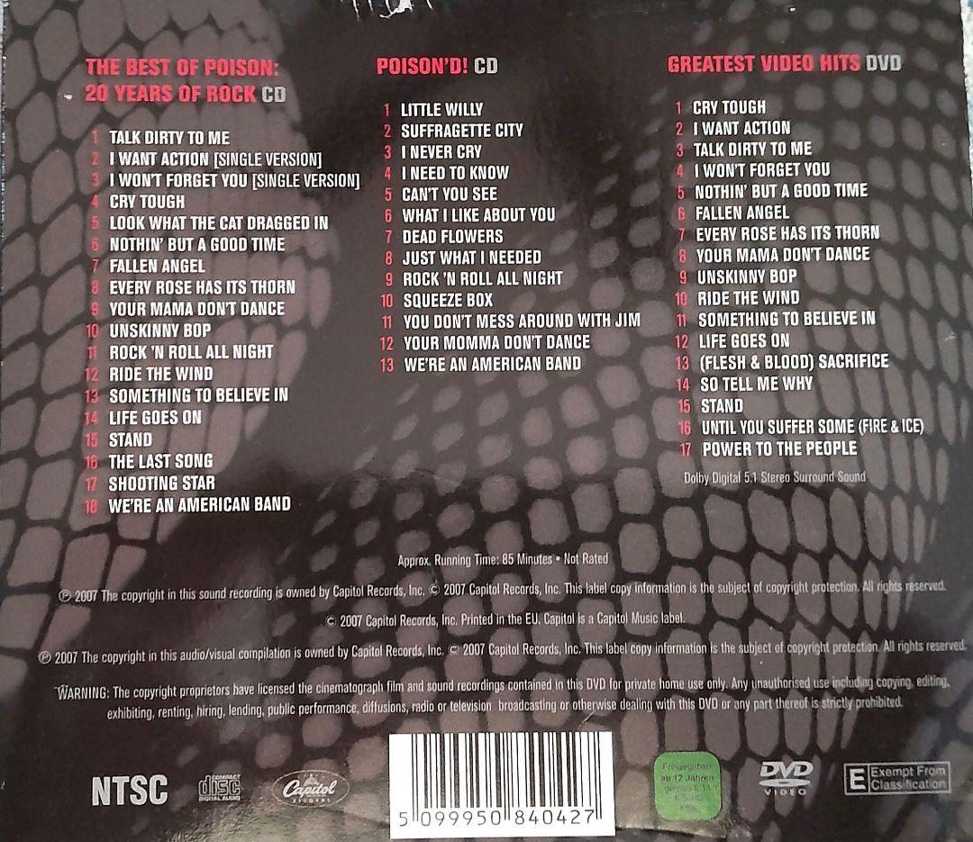 洋楽 Poison / 2CD + DVD
