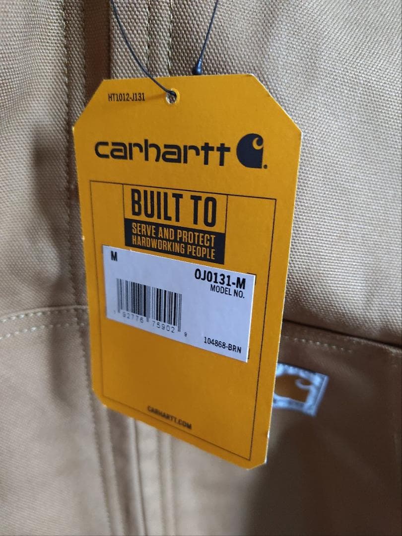 Carhartt サーマルライニング ダックジャケット ブラウン CTJ131