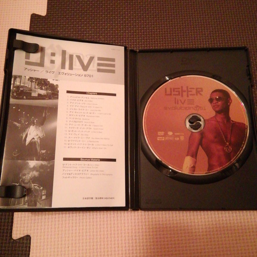アッシャー/ライヴ エヴォリューション 8701 DVD