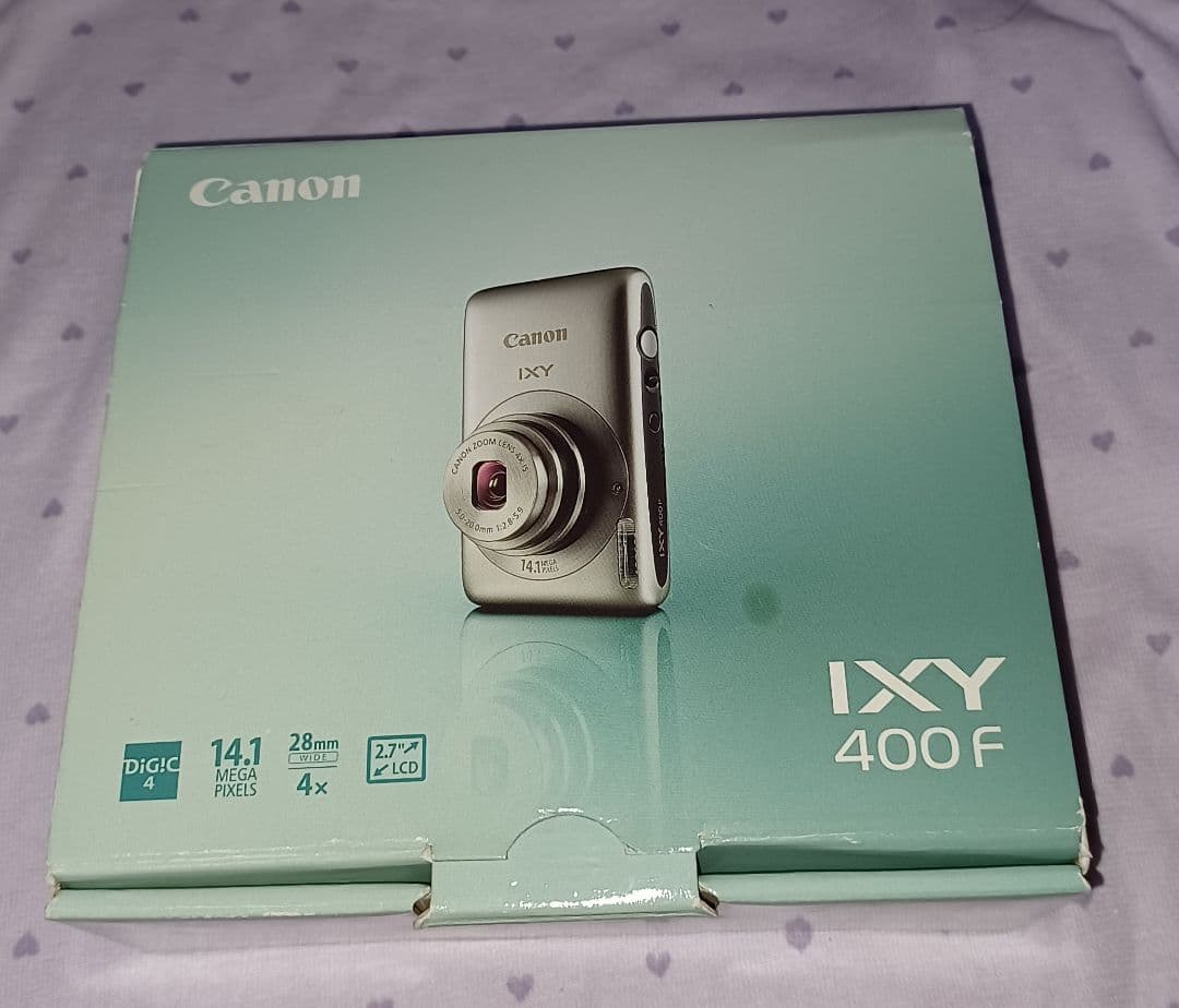 Canon　デジタルカメラ　ixy 400f　シルバー