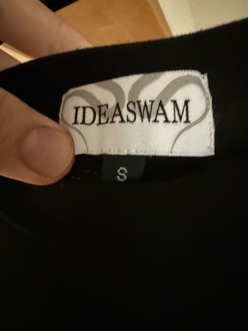 IDEASWAM iResロゴ Tシャツ Sサイズ 黒